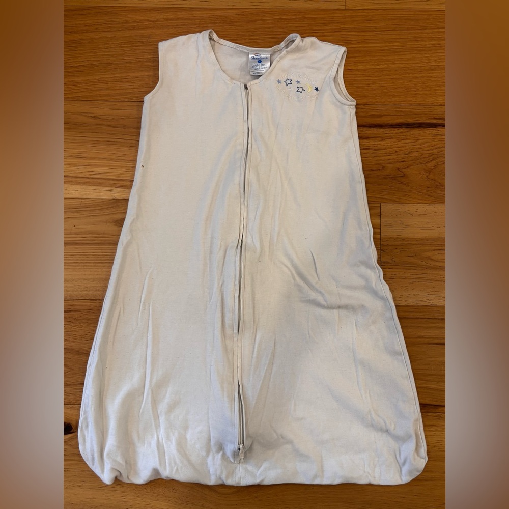 Halo Cream Cotton Sleep Sack, Large (12-18 months)